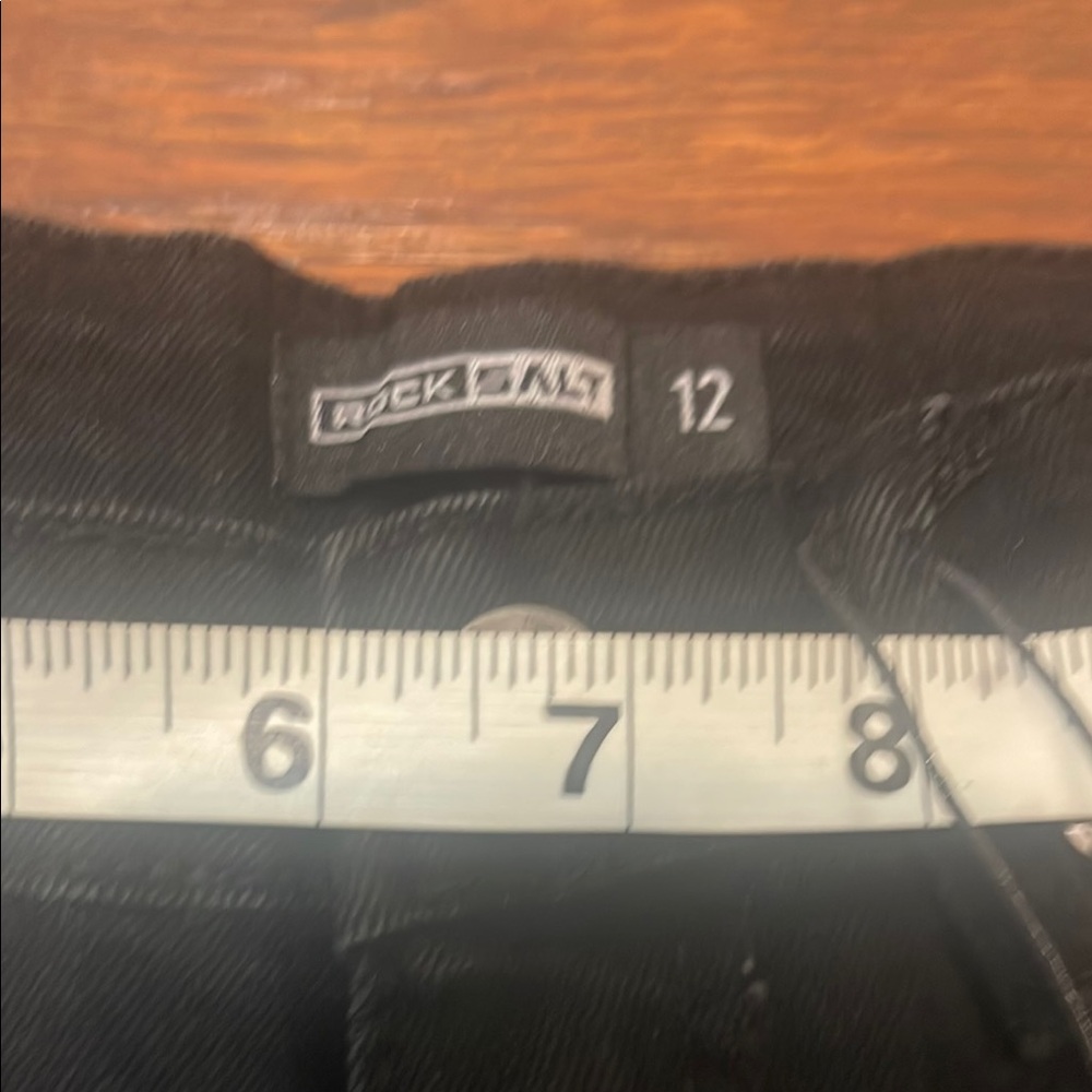 Rock salt women’s Jean shorts size 12 - Picture 3 of 5
